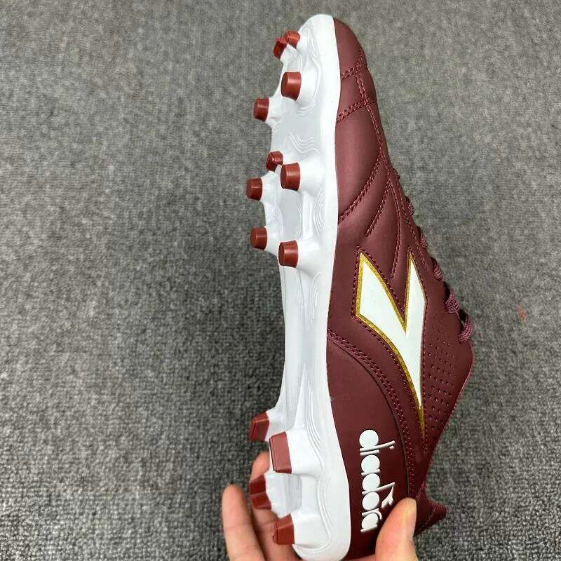 Professional For Men Black White Soccer Man Leather Turf Football Shoes Mens Outdoor Lawn Training Shoe 26Y0513 - view 4