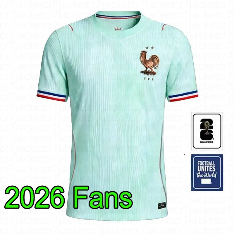 France jersey world cup 2026 maillot quipe de French Soccer Jerseys 26 27 MBAPPE DEMBELE EKITIKE Olise Kids retro Football tops Shirt maillot de foot 