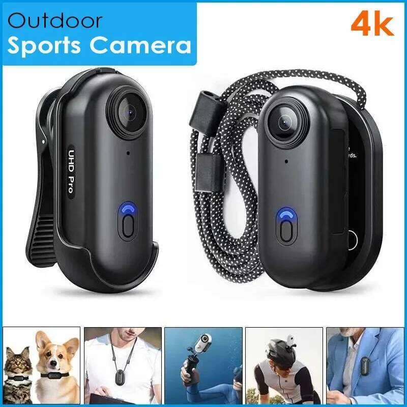 4K Outdoor Sports Camera Multifunction WIFI In Helmet Motorcycle Bike Waterproof Bicycle Action Mini Body Cam Video Recording 26L0513 - view 7