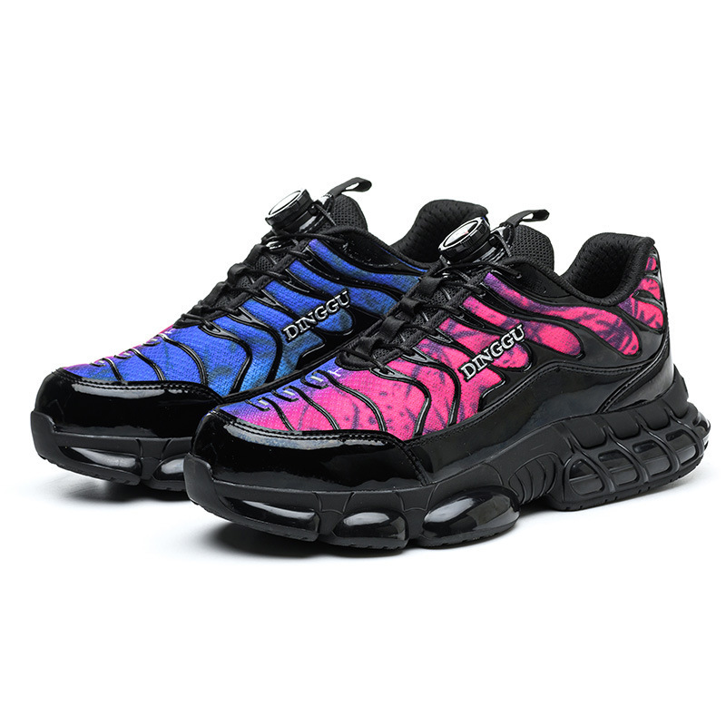 Indestructible Steel Toe Safety Shoes for Men Women Lightweight Work Sneakers Black Security Protective Boots Men Industrial 260310
