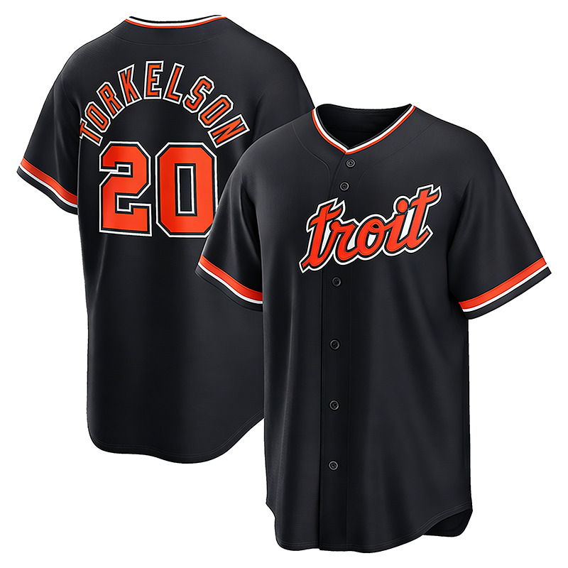 DetroitS Tigers Jersey Tarik Skubal Riley Greene Wenceel Perez Javier Baez Alan Trammell Verlander Tiger TigersJersey Kevin McGonigle Tigerss Baseball