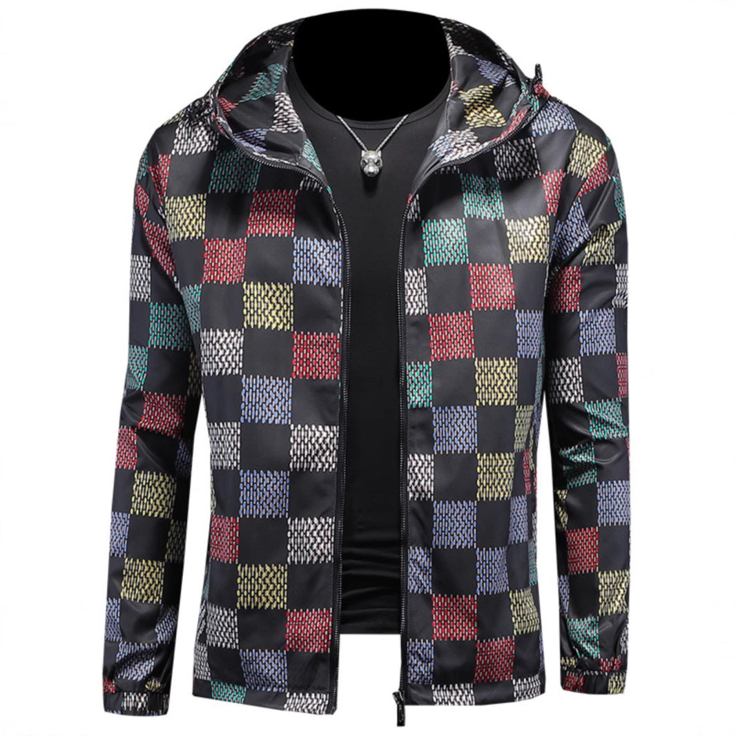 Direct sales from the manufacturer: European-style men's hooded zip-up jacket, high-quality European arrivals, 2026 spring new model