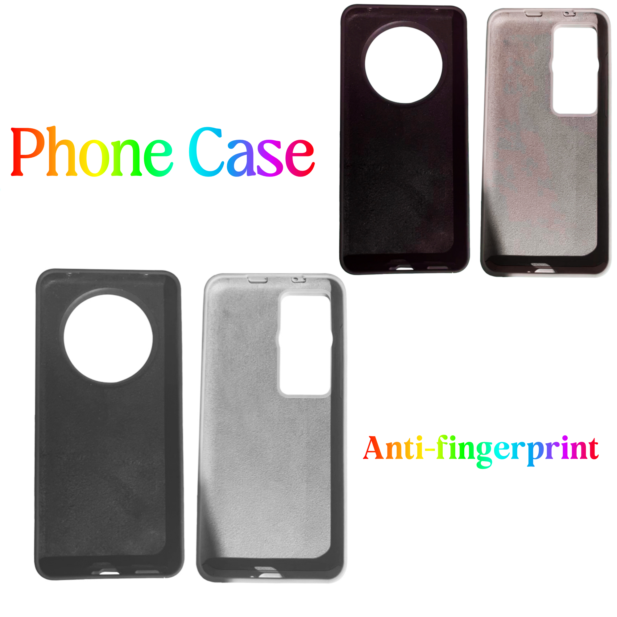 Custodie Per Cellulari Custodia Aderente Anti-Impronte Finitura Opaca Custodia Per Cellulare Resistente Allo Sporco Accessori Per Cellulari-image