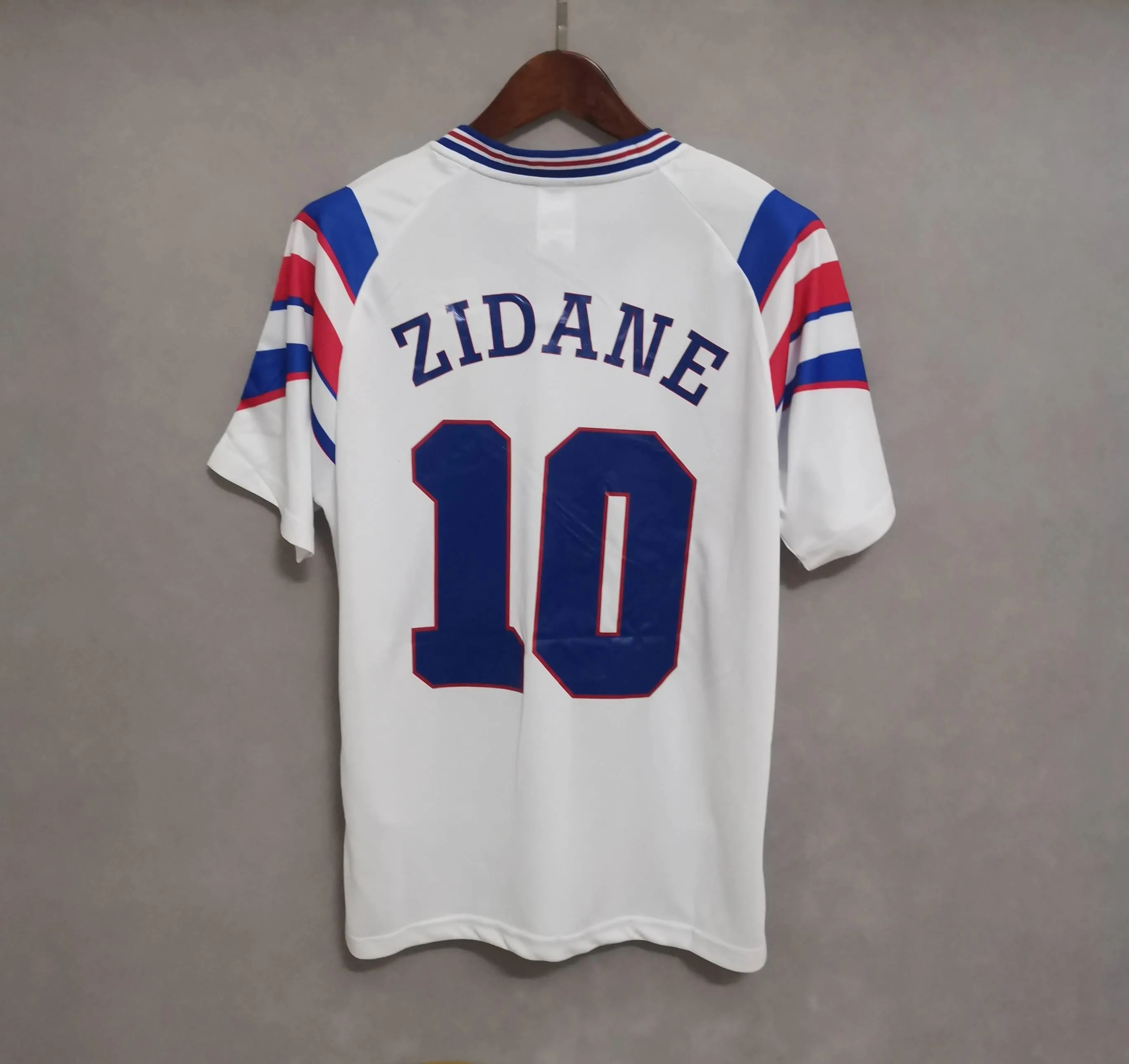 1998 france retro soccer jerseys 1982 84 86 88 90 96 98 ZIDANE HENRY MAILLOT DE FOOT REZEGUET DESAILLY french club Classic Vintage Jersey Need any sty
