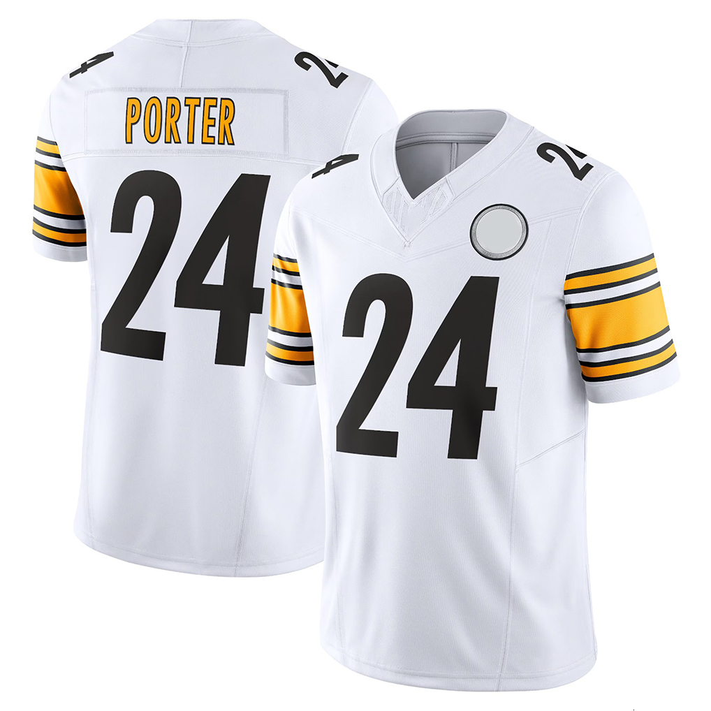 Pittsburghcity SteelersS Jersey SteelersJersey TJ Watt Aaron Rodgers Metcalf Jack Sawyer Drew Allar Joey Porter Max Iheanachor steeler Polamalu Footba