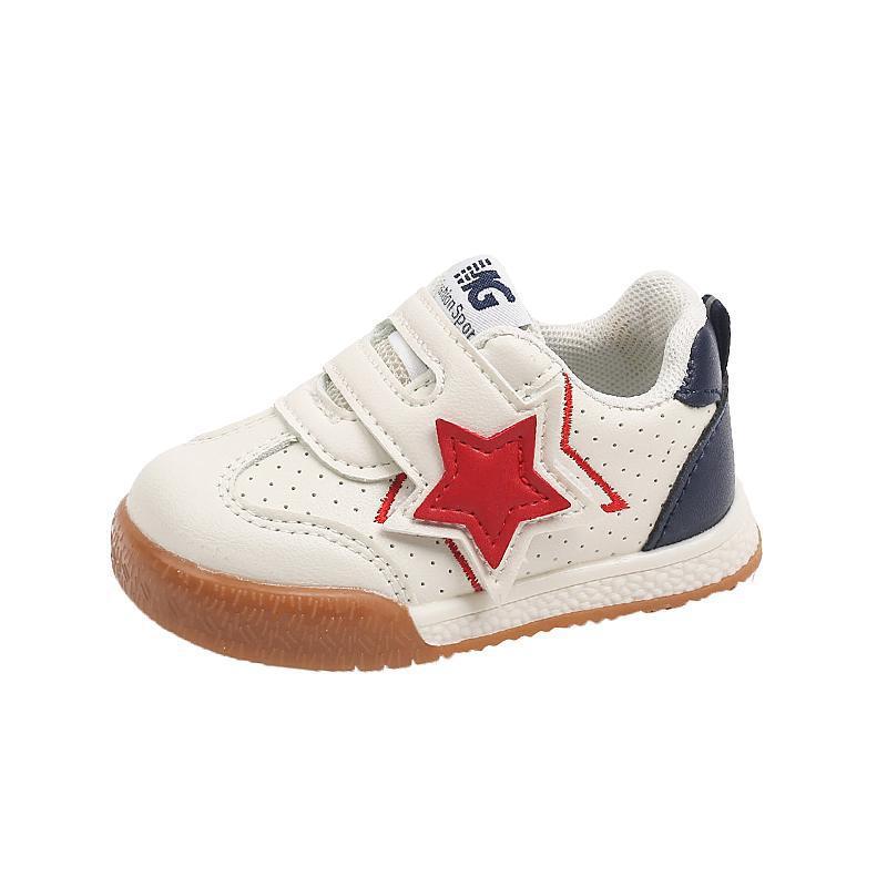 free shipping designer shoes 2026 Spring Autumn Toddler Fashion Retro Running Shoes, Star Pattern Baby Shoes, Infant Casual Sneakers