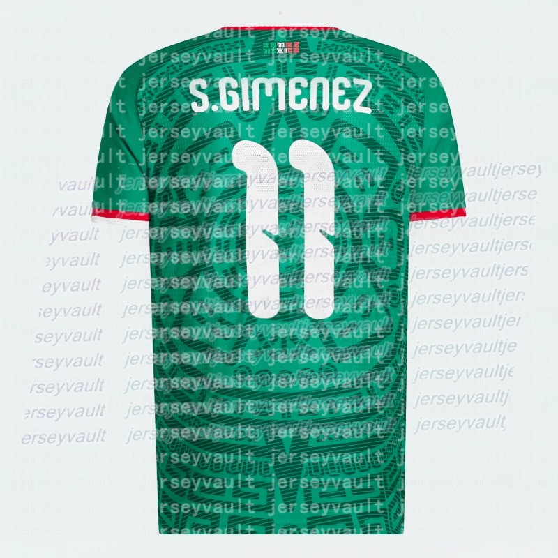 2026 world cup Mexico Third On-Field soccer jersey 9Raul 13G.CHOA customize any number any name 25 26 Fans Player Version Quick Drying 333