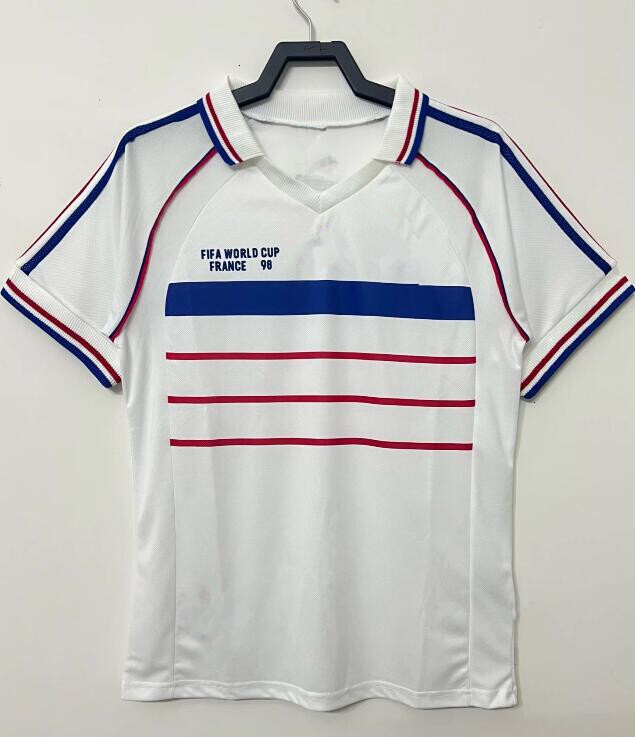 1998 home retro soccer jerss 1982 84 86 88 90 96 98 00 02 04 06 ZIDANE HENRY MAILLOT DE FOOT football shirt REZEGUET DESAILLY french club Classic Vint