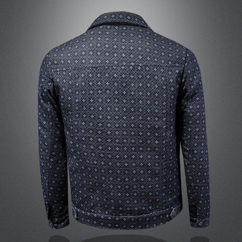European Bestseller Jacket with Turn-down Collar, Fashionable Hot Item, Famous Brand Clothing, 2025 Spring New Men's Fashion Trend