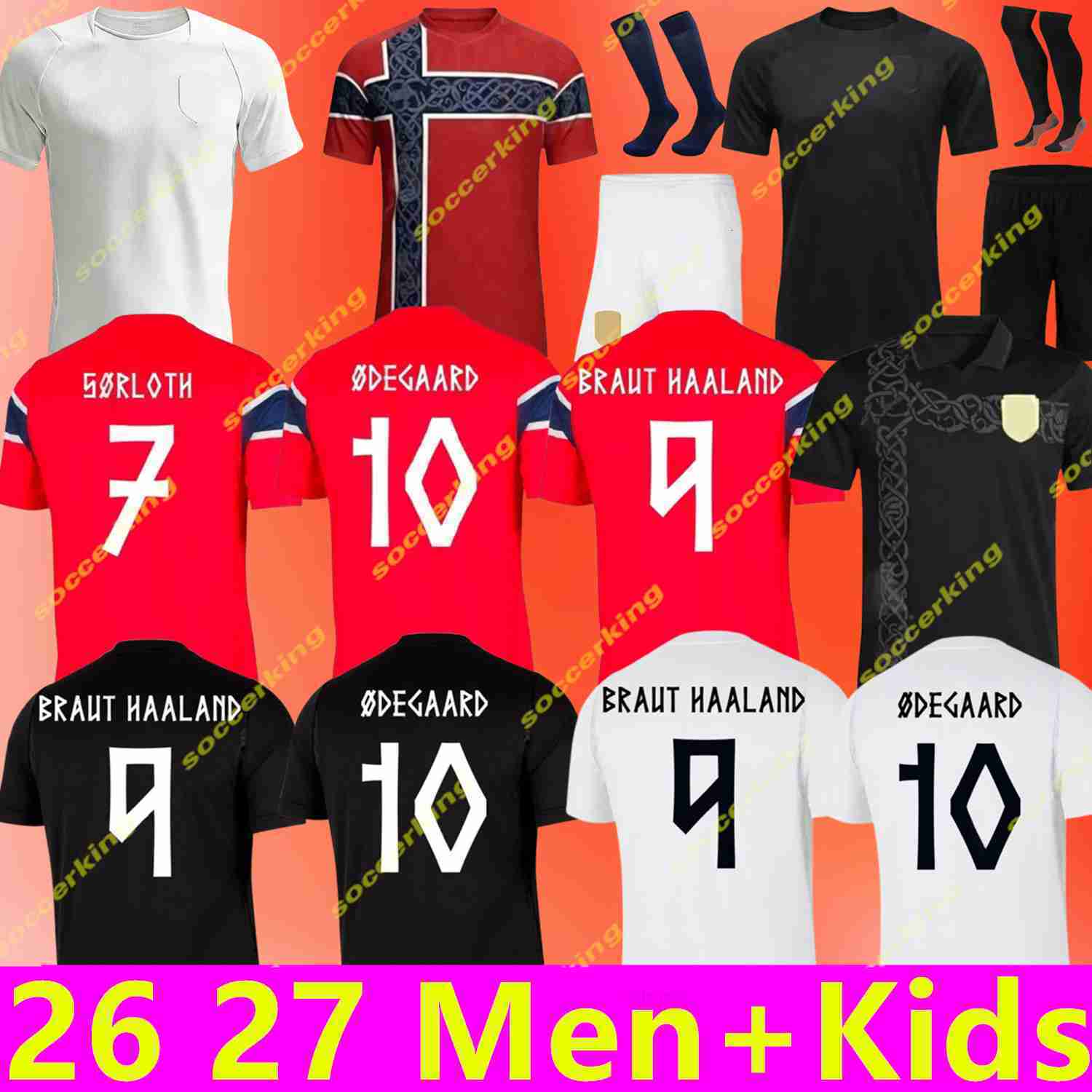 Norway Jersey 2026 World Cup HAALAND Soccer Jerseys SORLOTH NUSA AASGAARD HORN MYHRE DONNUM RYERSON MOLLER WOLFE AJER STRAND Noruega 26 27 Football Sh