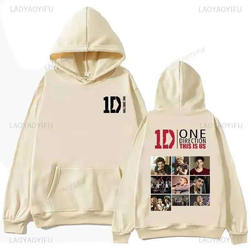 One Directions Band Hoodies Grunge Long-sleeved Punk Sweatshirt Vintage Autumn/Winter Clothing Hip Hop Sudaderas Music Pullover 26L0513 - view 3