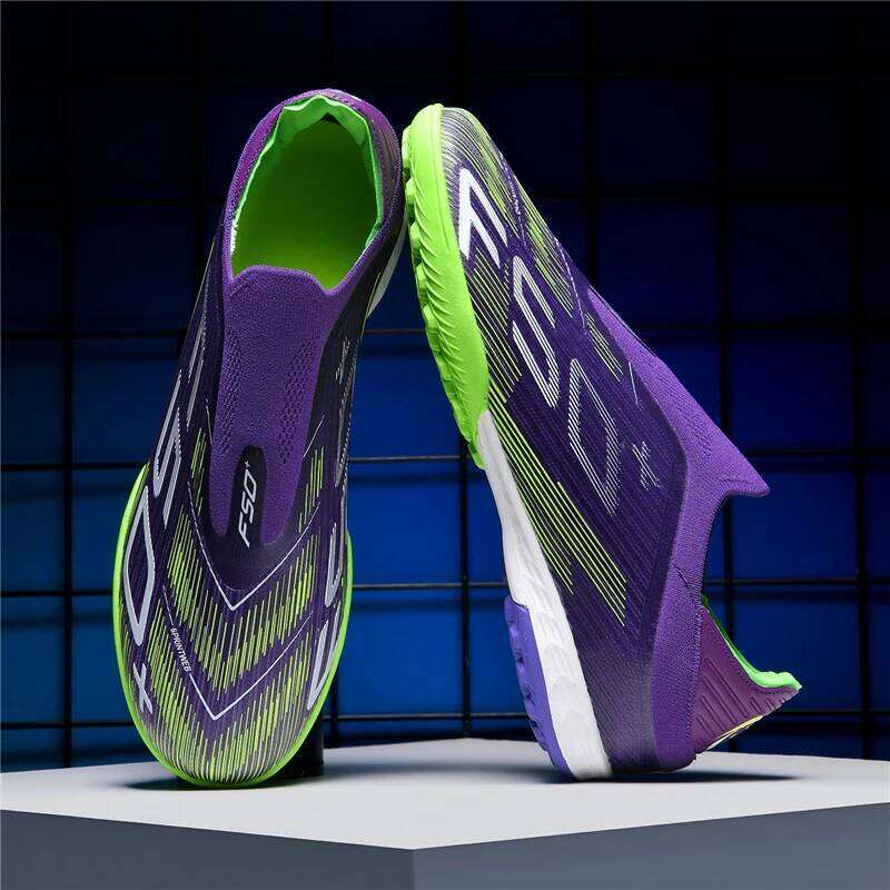 New Men Soccer Shoes Grass Cleats Futsal Comfortable Turf Football Boots Sports Ultralight Fg Non Slip Indoor Adult Non-Slip 26Y0513