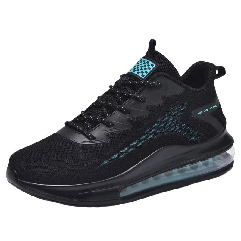 Mens Full Palm Air Cushion Running Shoes Breathable Mesh Sneakers