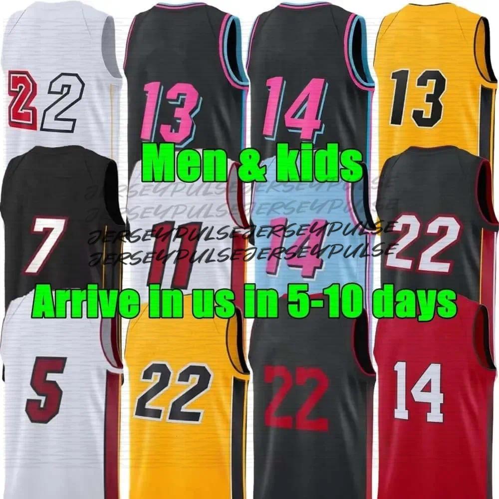 Custom Men kids youth Andrew Wiggins Tyler 14 Herro Jersey Bam 13 Ado Terry 2 Rozier III Jaime Jaquez Jr Dwyane 3 Wade Basketball Kevin Love Heats Mar