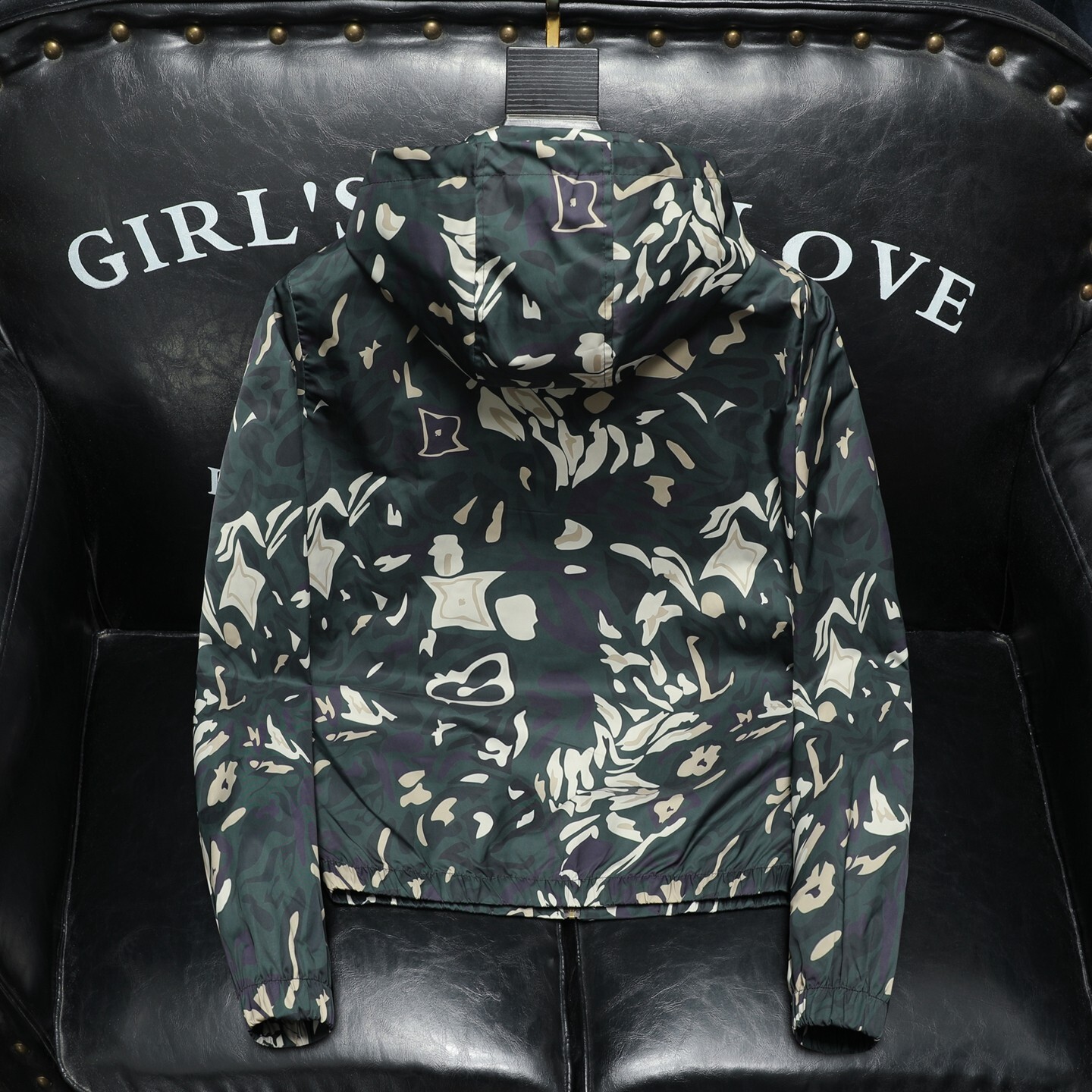 European men's jacket with camouflage print and hood, 2026 spring new model, direct from the manufacturer