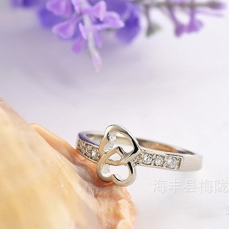 Direct Selling Various Styles Handmade 18K Solid Gold Romantic 1.0CT Round Diamonds Moissanite S925 Sterling SILVER Halo Women Wedding Rings Jewelry