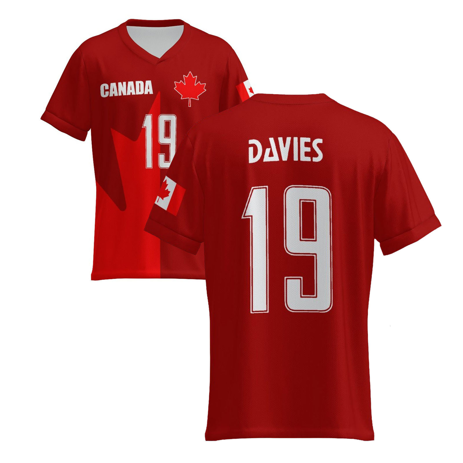 Canada Jersey Ismael Kone NO. 8 World Cup 2026 T shirt Canadian National Team Sports T-shirt Jerseys Flag Football Stars Full Squad Home Man Woman Tsh