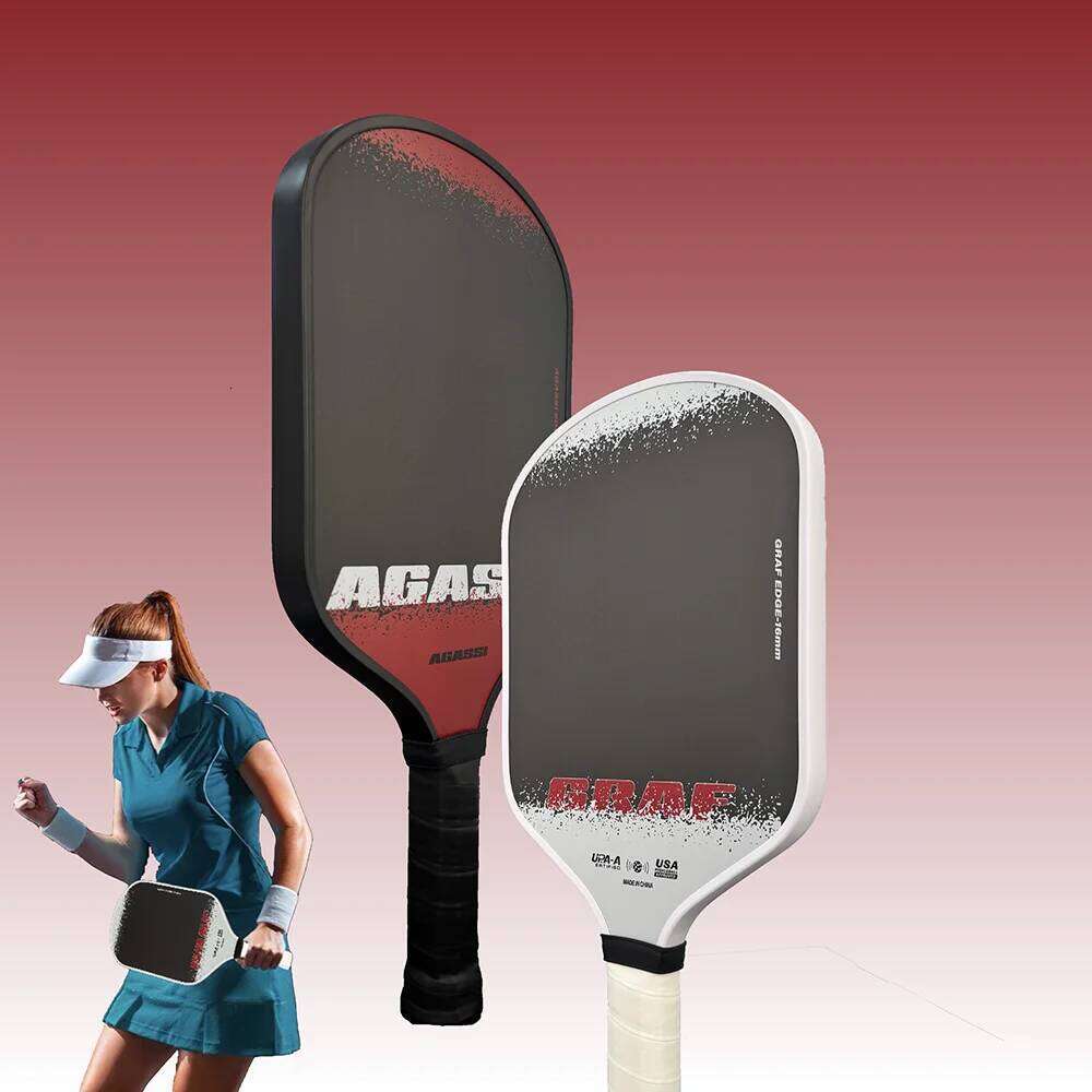 16MM Paddles Honeycomb Core Paddle T700 Carbon Fiber USA PA Approved Professional Pickleball Racket Sport 26L0514