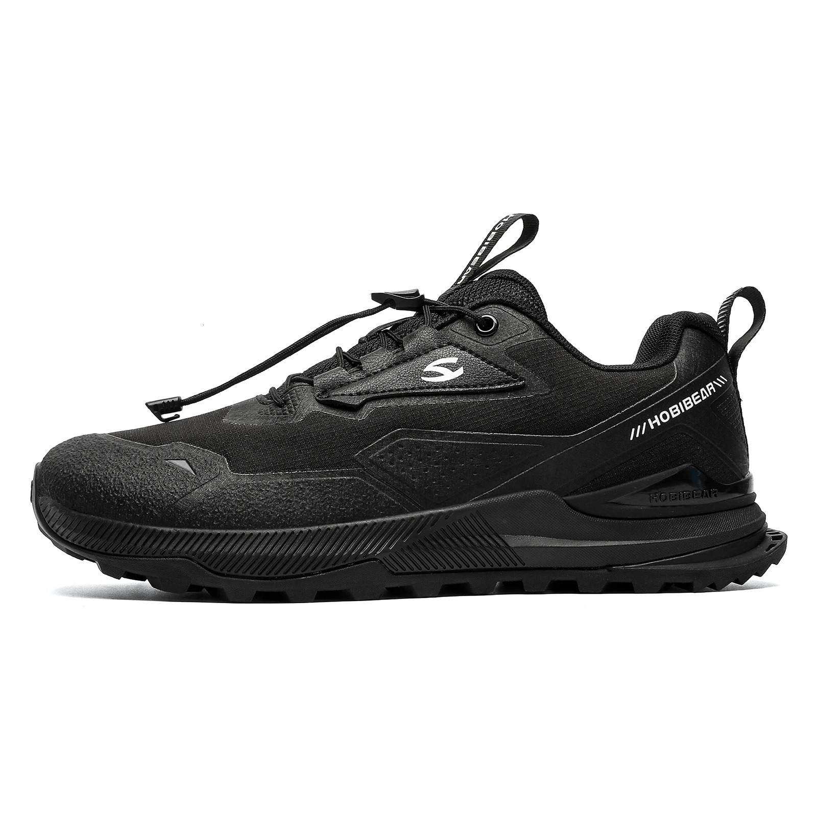 HOBIBEAR Hiking Walking Shoes for Men Women Elastic Band Non Slip Sneakers Comfortable Outdoor Travel Running Shoes 260514