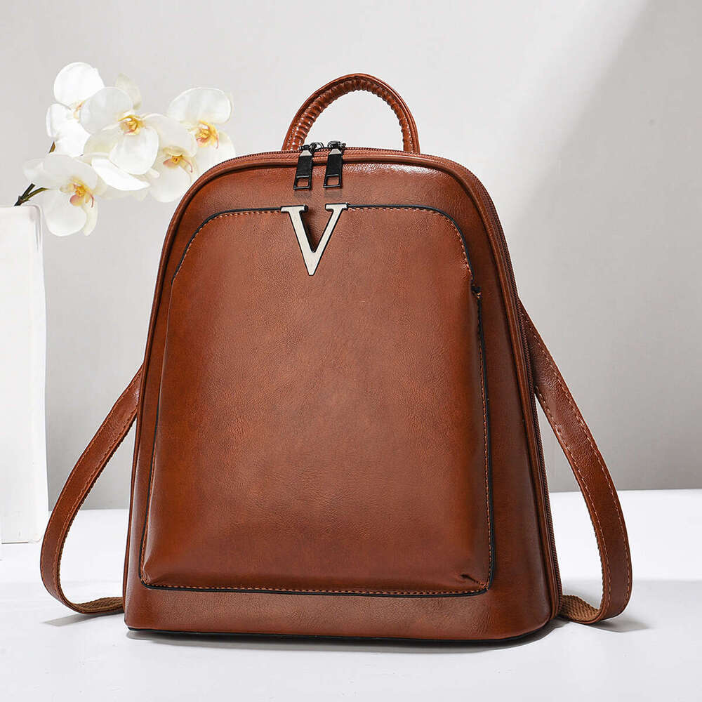 Trendy Women's Casual Waterproof Travel Laptop Backpack High Middle College Student School Bag
