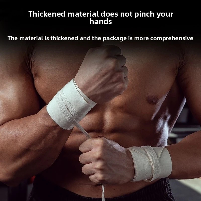 Sports cotton wrist guards for men and women weightlifting bench pressing hard pulling pullup badminton tennis 260506