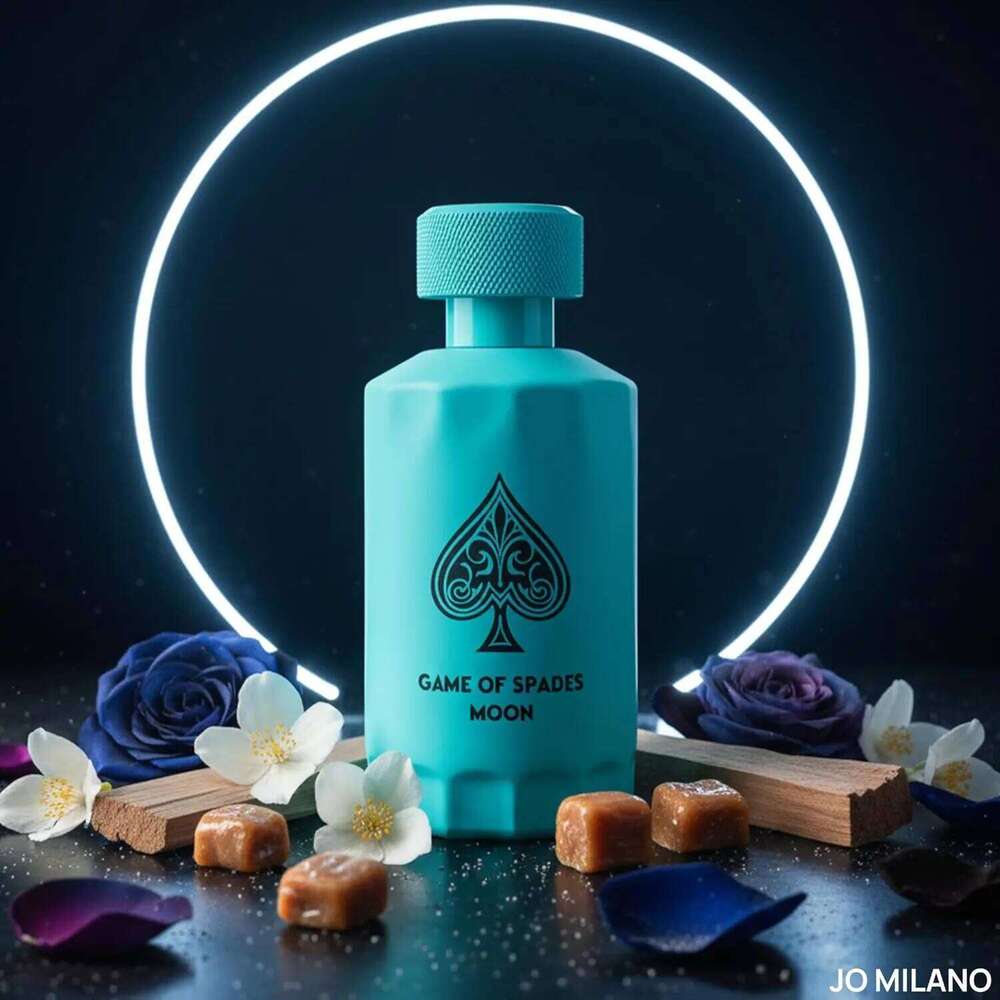 Jo Milano Game of Spades Moon/Full-House Parfum 100ml Long Lasting Summer Fresh Fragrance | 2026 Tropical Vacation Essential 26L0514
