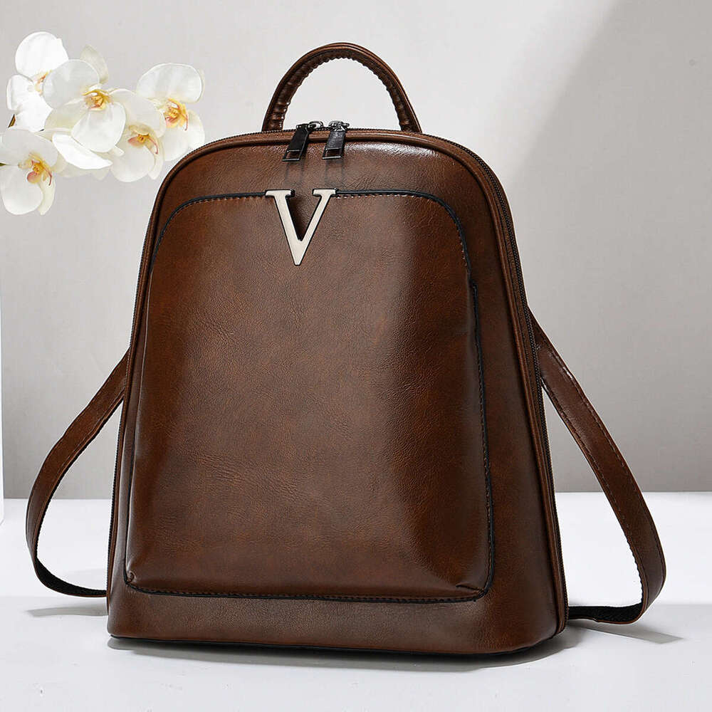 Trendy Women's Casual Waterproof Travel Laptop Backpack High Middle College Student School Bag
