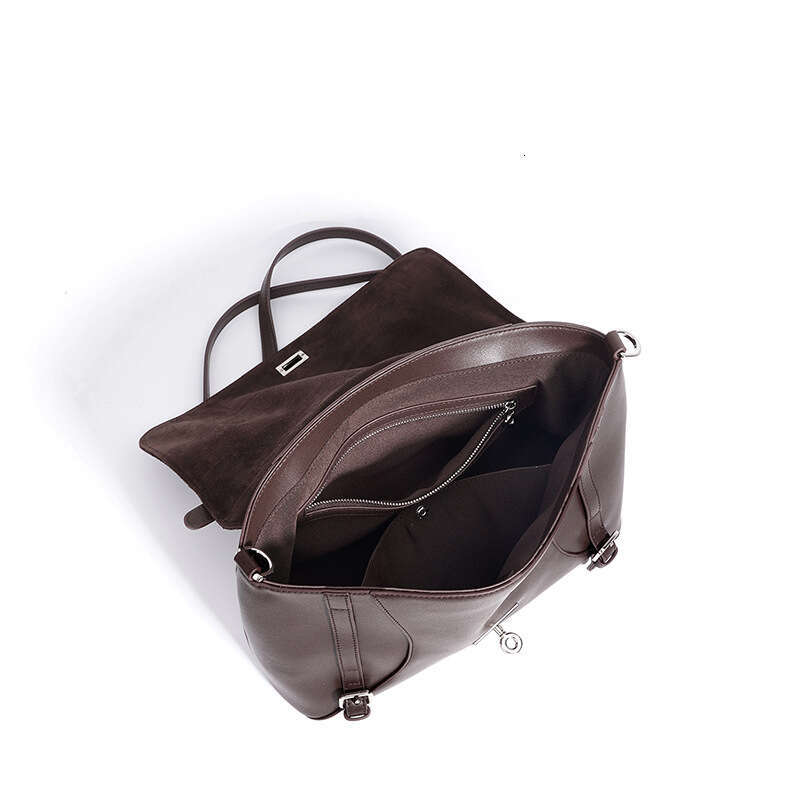 Niche Luxury Genuine Leather Women Backpack New Style Lightweight High End Feel College Student Commuter Travel Casual Daily Fashion Backpack SENYY