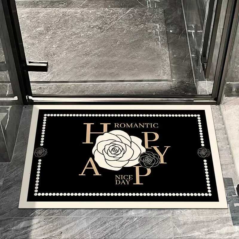 VIKAMA Floor Mat For Bathroom Door Bathroom Floor Mat Simple And Fashionable Anti-Slip Easy To Clean And Absorb WaterJ260514