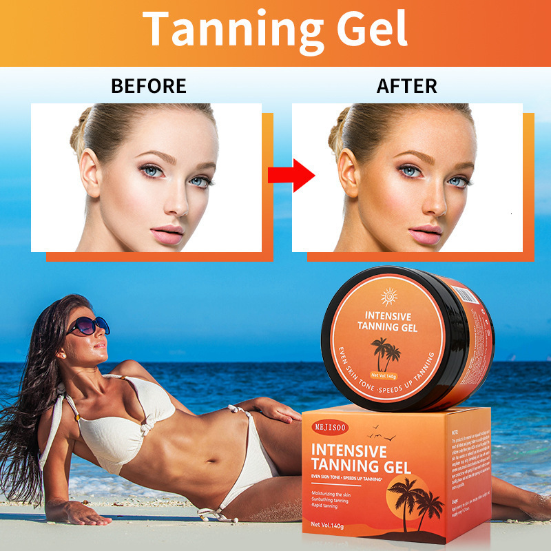 INTENSIVE TANNING GEL Intensive Tanning Gel for Beach and Outdoor Bronze Tan without Sun Exposure260206