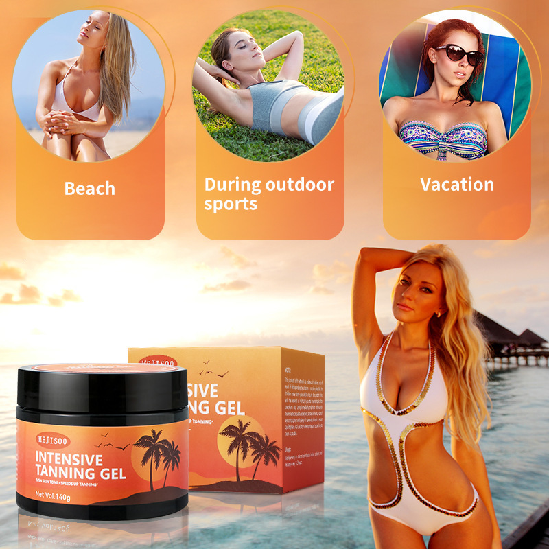 INTENSIVE TANNING GEL Intensive Tanning Gel for Beach and Outdoor Bronze Tan without Sun Exposure260206