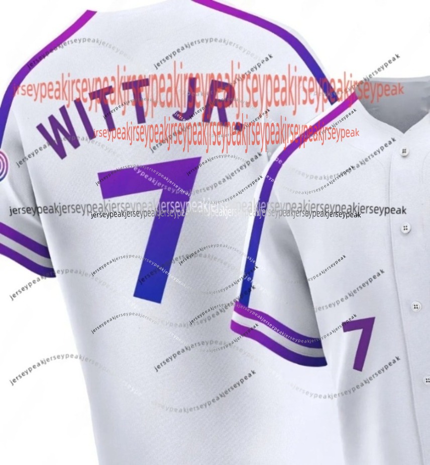 7 Bobby Witt Jr. 13 Salvad Perez Baseball Jersey 24 Lyles Vinnie Pasquantino Aroldis Chapman Brad Keller Bo Jackson Royals Scott Barlow Gege Brett Jos