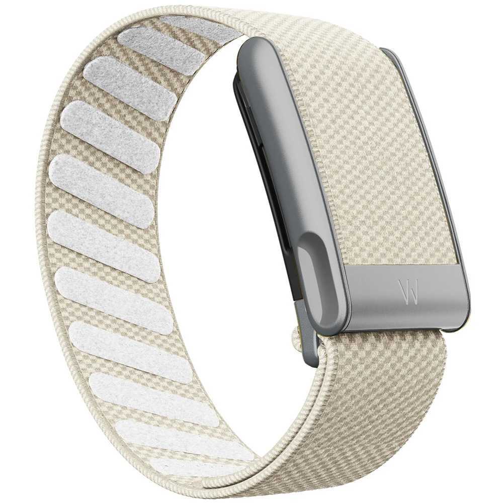Suitable for Whoop 50PEAK/LIFE wristband elastic band sports nylon strap sports replacement wristband MG with matte silver U-shJ260514