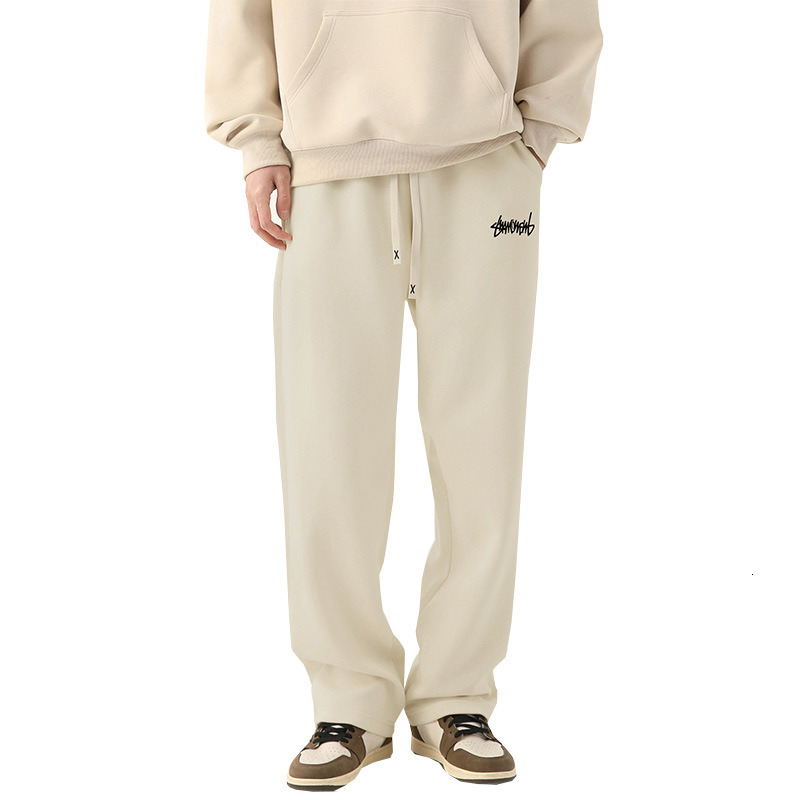 Mens Sweatpants Designers Streetwear Wide Leg Men Retro Joggers Baggy Sweat Pants Neutral Breathable Outdoor Fashion Men Sports Pants Streetwear Cloth - view 5
