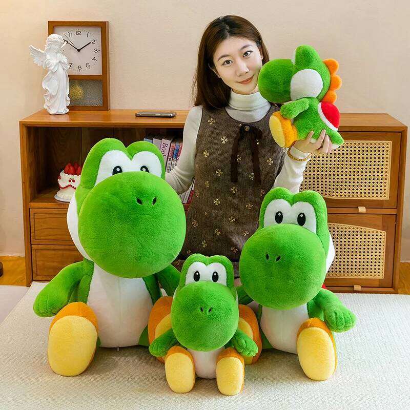 Large Size 70cm Super Marios New Cute Bros Doll Yoshi Dragon Plush Soft Stuffed Animals Toys Birthday Gifts 26Y0514