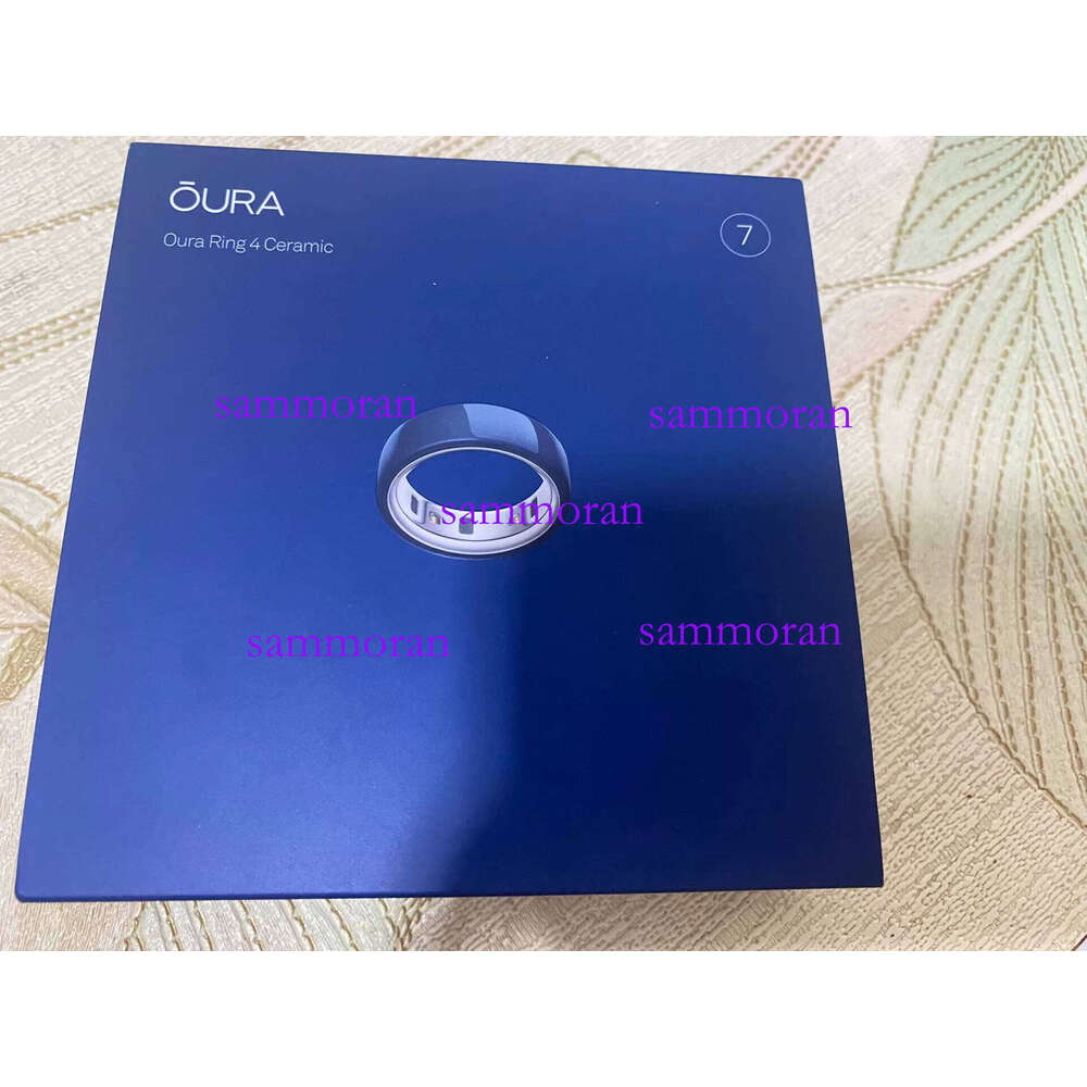The latest model of smart ring, oura ring 4 ceramic