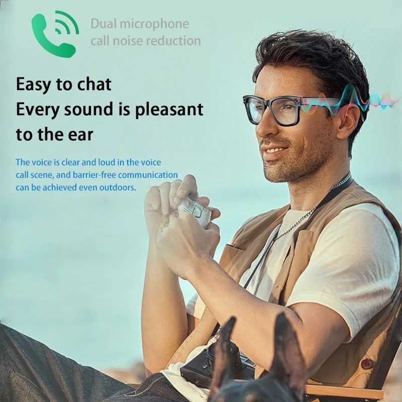 Xiaomi 800MP 4K AI Camera Glasses Multifunctional Photochromic Smart Glasses Bluetooth Calling Photo Picture Music Translation C260514
