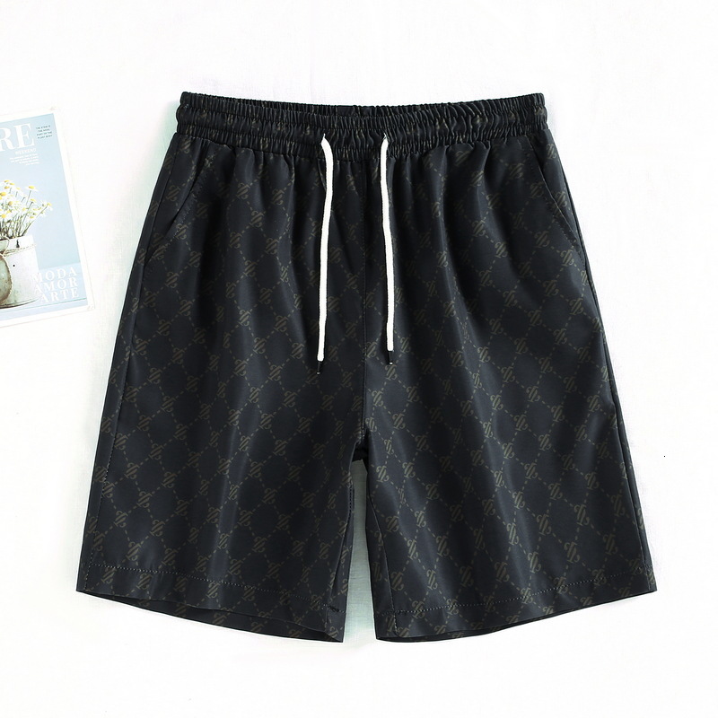 2026 new Designer Men's Casual Printed Shorts Summer Straight Leg Loose Fashion Trend Versatile Sport Style Thin Beach Outdoor Daily Commute Pant