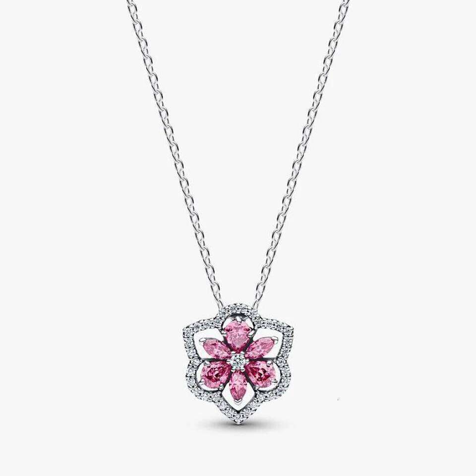 2026 New 925 Silver Heart Shaped Sparkling Plant Lucky Bee Specimen Combination Bead Pendant DIY Exquisite Charm Jewelry Gift