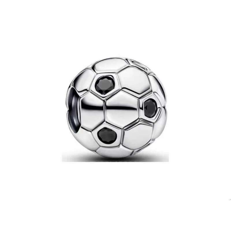 2026 New 925 Silver Sports Charm dragonfly Charms Seashell Soccer Ball Anchor Moon Star Dangle Beads Fit Sterling Silve Bracelet DIY Gift for women je
