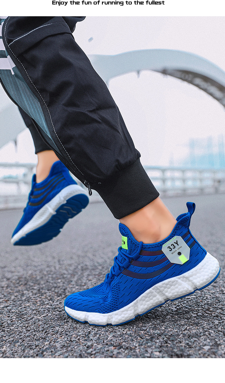 Mens and women Breathable Mesh Running Shoes Lightweight Knit Athletic Sneakers