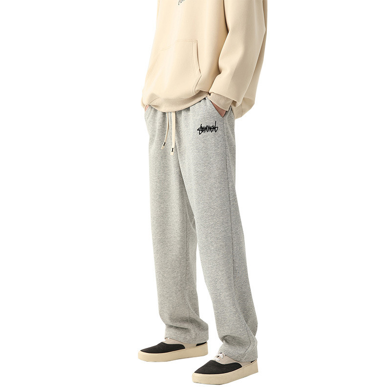 Mens Sweatpants Designers Streetwear Wide Leg Men Retro Joggers Baggy Sweat Pants Neutral Breathable Outdoor Fashion Men Sports Pants Streetwear Cloth - view 6
