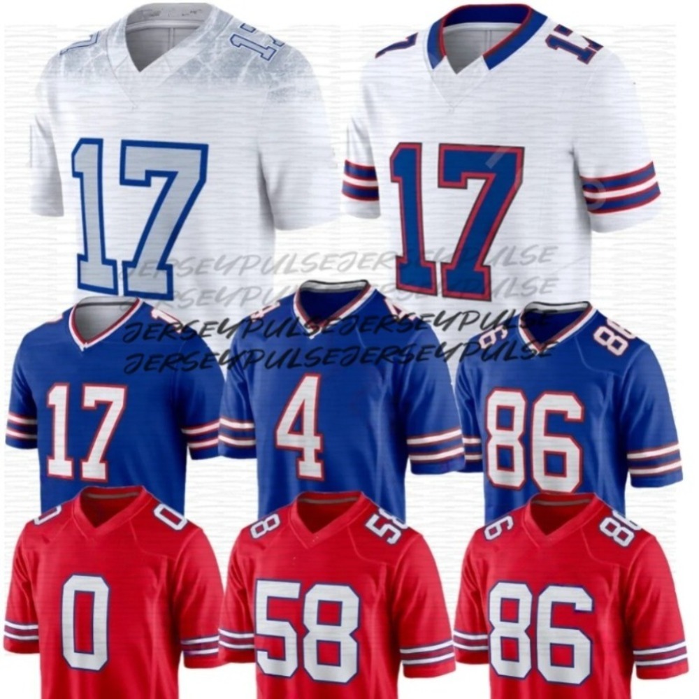 Buffalos Bill jersey Josh Allen 0 Keon Coleman Football Jersey BuffalosBills Jersey Von Miller Dawson Knox Matt Milano Jim Kelly Cole Bishop James Foo