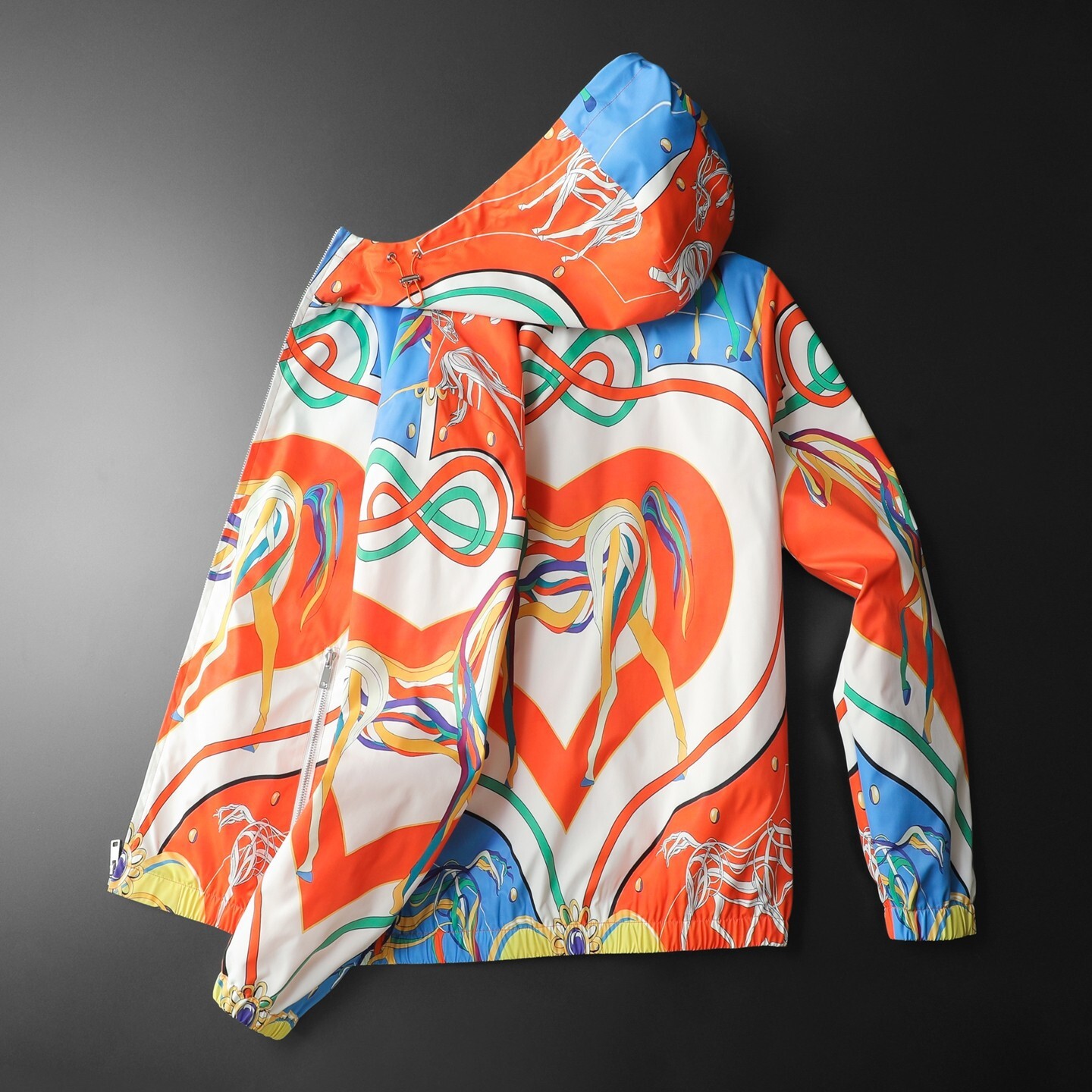 High-Quality Men's Hooded Jacket 2026 Spring/Autumn European Trendy Outerwear Wholesale from Manufacturer