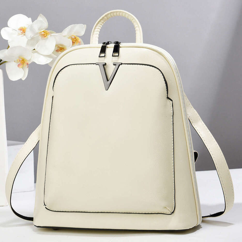 Trendy Women's Casual Waterproof Travel Laptop Backpack High Middle College Student School Bag