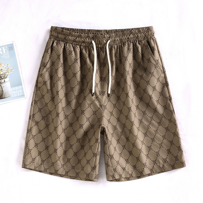 2026 new Designer Men's Casual Printed Shorts Summer Straight Leg Loose Fashion Trend Versatile Sport Style Thin Beach Outdoor Daily Commute Pant