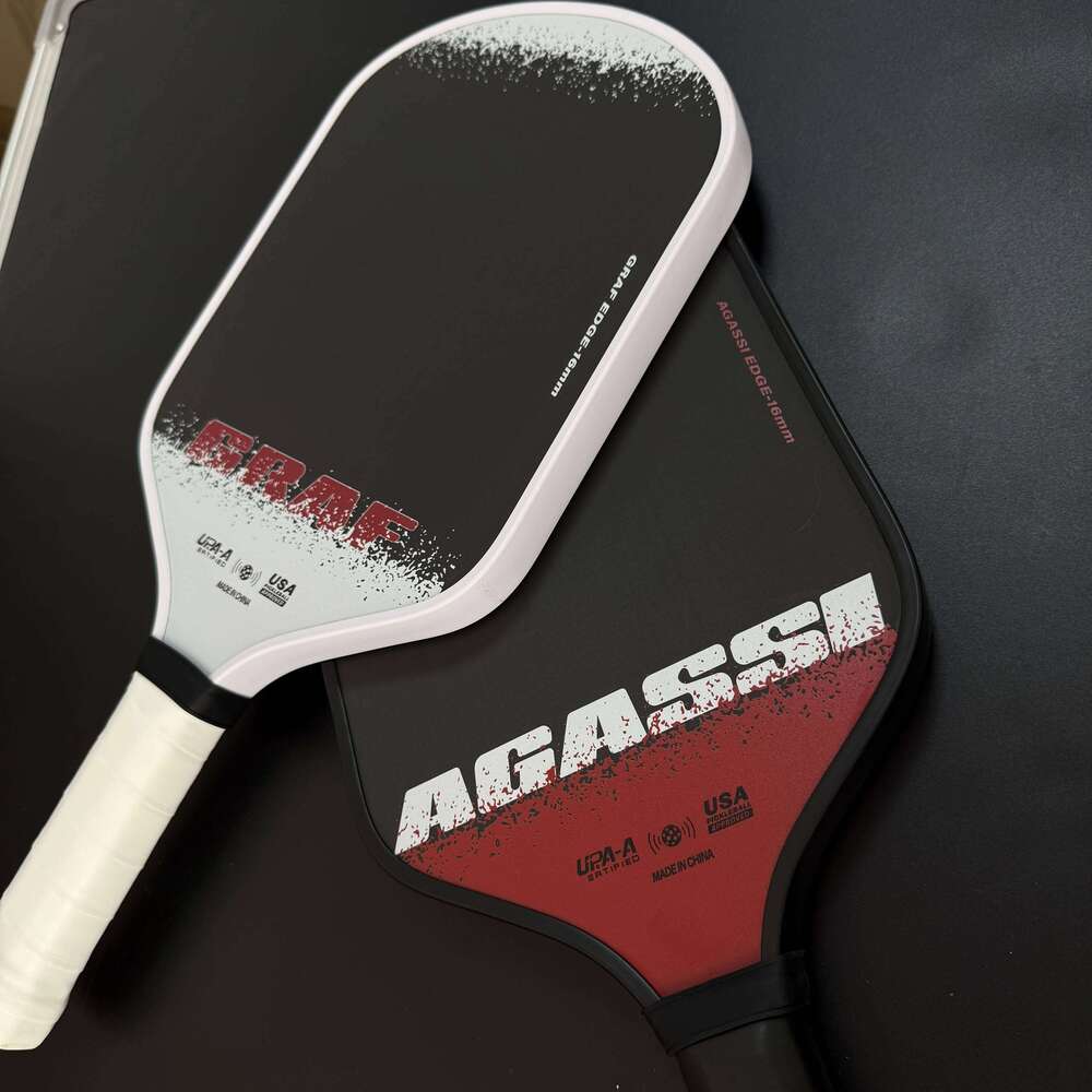 16MM Paddles Honeycomb Core Paddle T700 Carbon Fiber USA PA Approved Professional Pickleball Racket Sport 26L0514