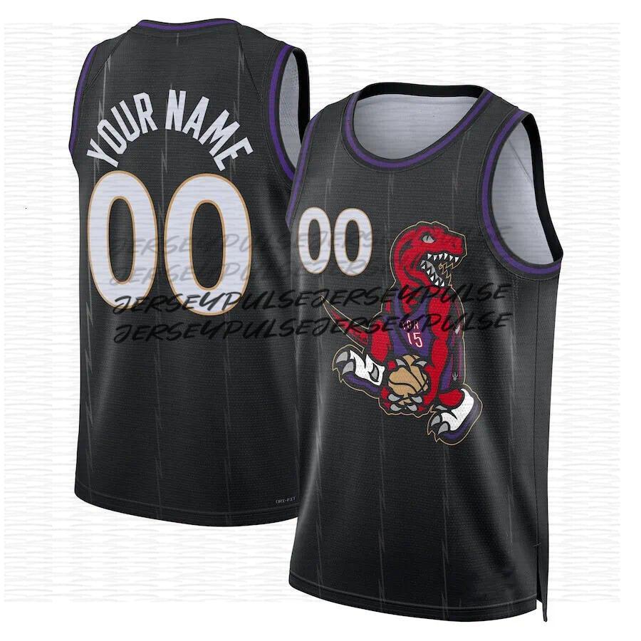 25 26 TOR Raptosrr Scottie Barnes Basketball Jerseys Gradey Dick Brandon Ingram RJ Barrett Immanuel Quickley Ochai Agbaji Vince Carter City Jersey Cus