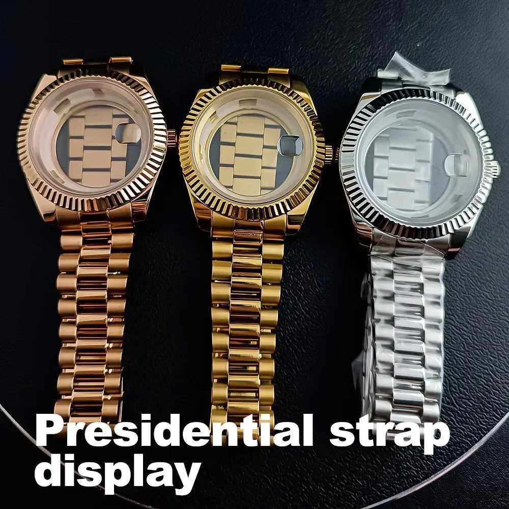 High Quality 316L Jub President Watch Strap 20mm Matching Watch/Case Replacement Bracelet Watch Accessories Watch chain X260514 - view 5