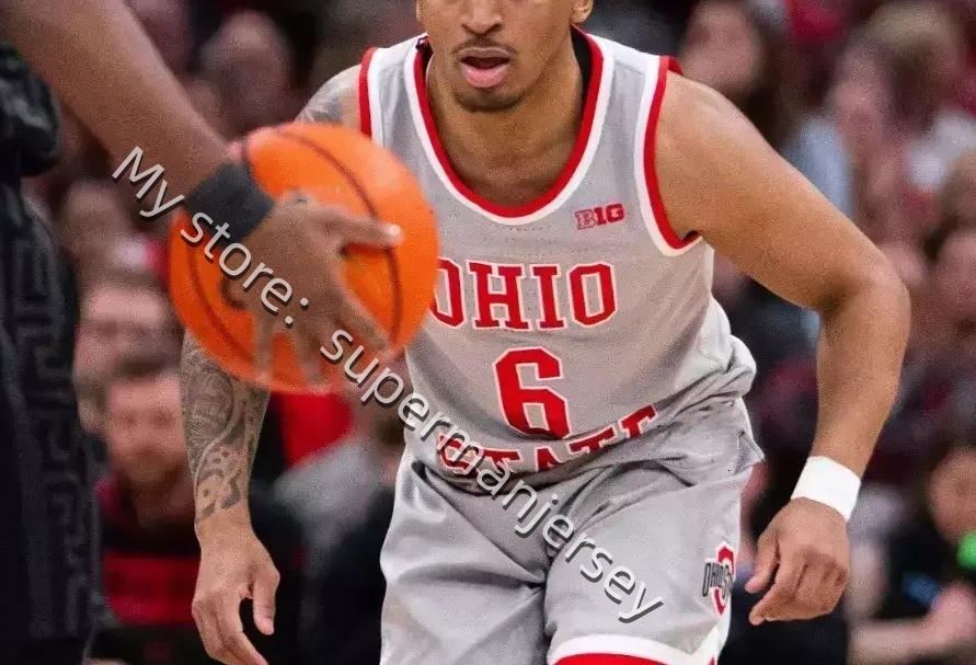 2025-26 Ohio States Buckeyes College basketball jersey Bynum Chatman Cupps Grujicic Herro Mobley Jr Nash Njegovan Noel Ojianwuna Royal Thornton Tilly 